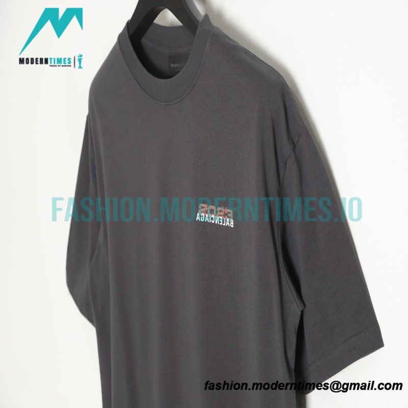 Balenciaga - 2023 Reverse Alphabet Print T-shirt Balenciaga - 2023 Reverse Alphabet Print T-shirt